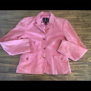 I.N.C. Petite  Suede Jacket